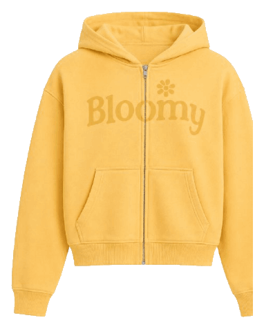 Bloomy Zip Hoodie